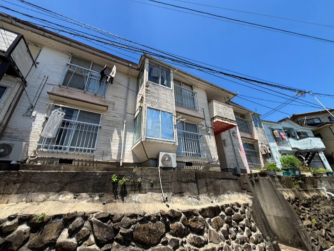 佐世保市の外壁塗装工事 施工前 1